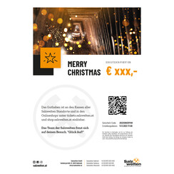 "Weihnachten" Wertgutschein