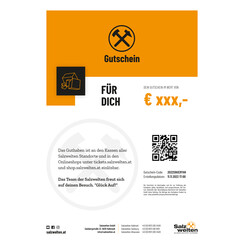 "Für dich" Wertgutschein