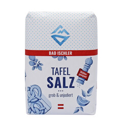 BAD ISCHLER Tafelsalz grob & unjodiert 900g
