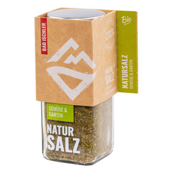 BAD ISCHLER Natursalz Gemüse und Garten im Streuglas