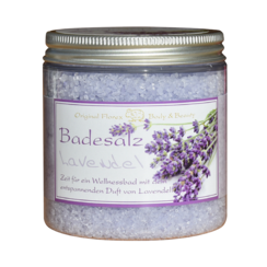 FLOREX Badesalz Lavendel 300g